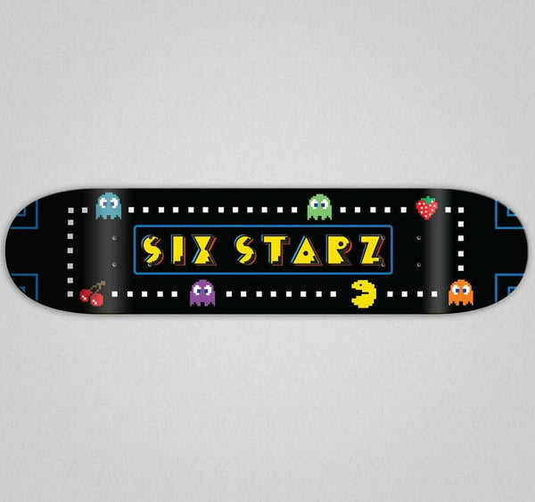 Six Starz 8-Bit Skateboard